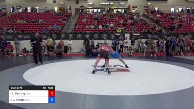 60 kg 3rd Place - Sam Herring, Bishop McCort High School Wrestling vs Cooper Hilton, Boom Ranch ...