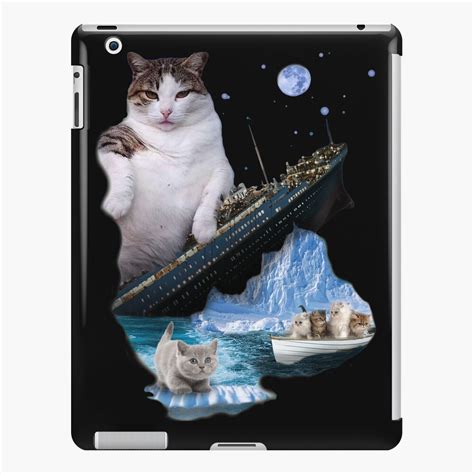 "Titanic Cat Sinking Kitty Fat Cats Rescue Movie Famous Scene" iPad ...