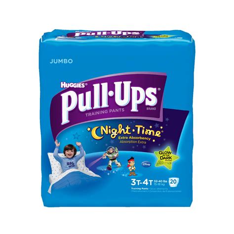 Huggies Pull-Ups® Training Pants, Night*Time for Boys 3T-4T