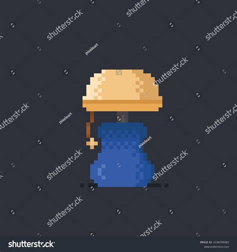 Desktop Lamp Pixel Art Style Stock Vector (Royalty Free) 2148709283 ...