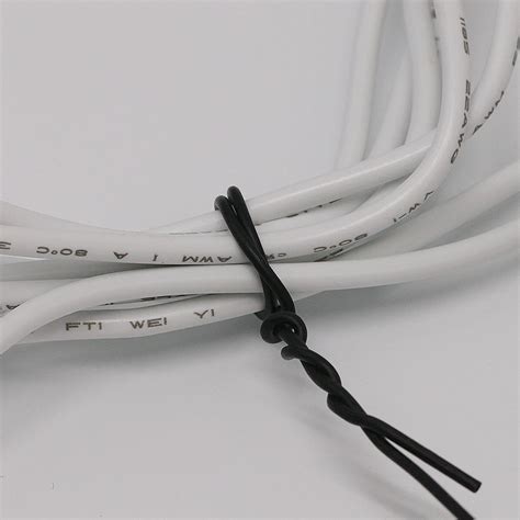 Multipurpose Plastic Shell wire binding wrap straps Package Reusable Twist Ties Cable clip ...