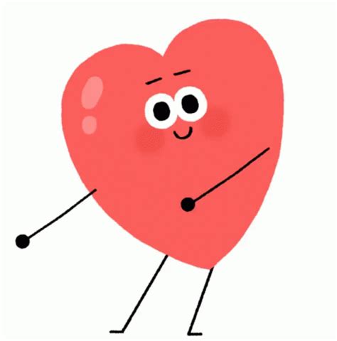 Heart Flossing Sticker - Heart Flossing Dancing - Discover & Share GIFs