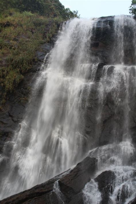 Water Falls, Hebbe Falls, Chikmagalur, Karnataka Stock Image - Image of chikmagalur, falls ...