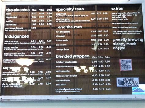 Insomnia Coffee Company Menu, Menu for Insomnia Coffee Company, Hillsboro, Hillsboro ...