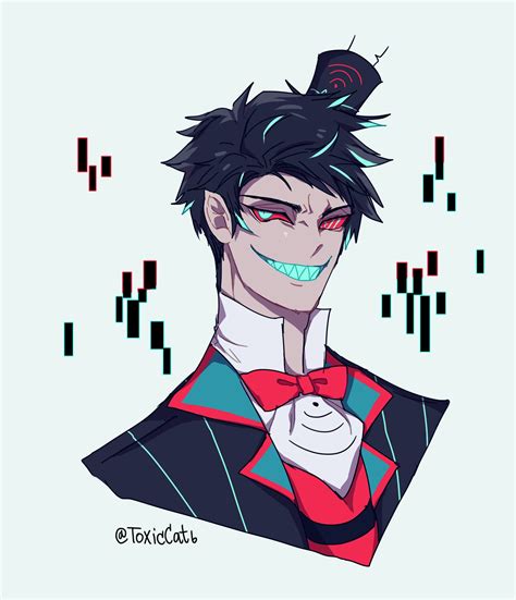 Finally a Human(demon) Vox to match our Human Alastor : r/HazbinHotel