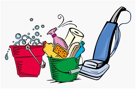 Clip Art Clip Art Cleaning Supplies - Cleaning Clipart, HD Png Download ...