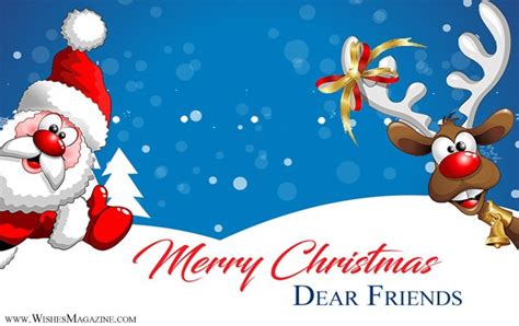 Merry Christmas Dear Friend Image - Wishes Magazine