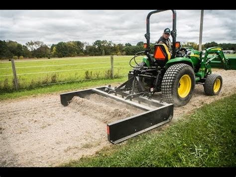 XD Land Plane, Gravel Driveway & Road Grader, ABI Attachments - YouTube