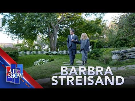 “My Name Is Barbra” Was Ten Years in the Making - Barbra Streisand Talks to Stephen Colbert ...