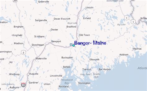 Bangor, Maine Tide Station Location Guide