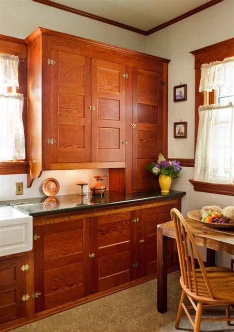 Restored Cabinets in a Renovated Craftsman Kitchen | Old House Journal Magazine | Bungalow ...