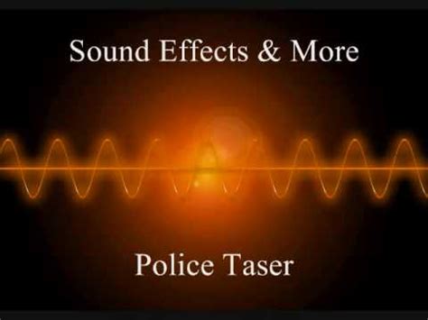 Police taser gun (stun gun) - Sound effects - YouTube