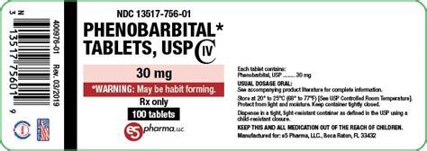 Phenobarbital - FDA prescribing information, side effects and uses