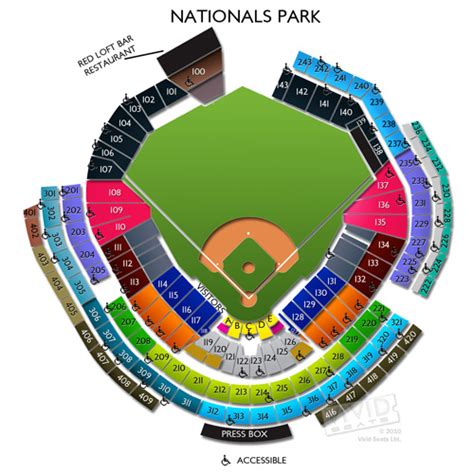 Nationals Stadium Seating Chart With Seat Numbers | Labb by AG