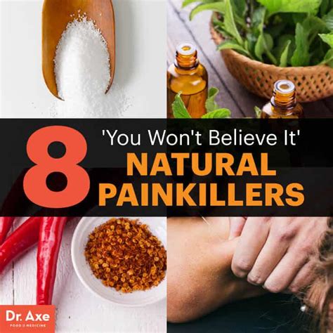 8 'You Won't Believe It' Natural Painkillers