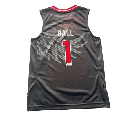 LaMelo Ball signed Black Illawarra hawks jersey | Got Game Gallery