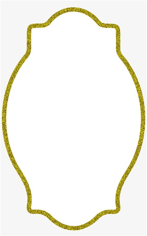 Free Gold Glitter Frame Clipart - Circle PNG Image | Transparent PNG Free Download on SeekPNG