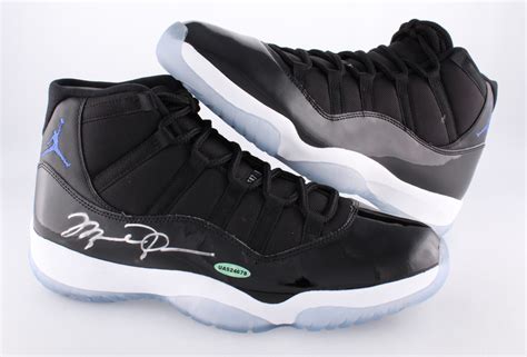 Michael Jordan Signed Air Jordan 11 Retro Basketball Shoes (UDA COA) | Pristine Auction