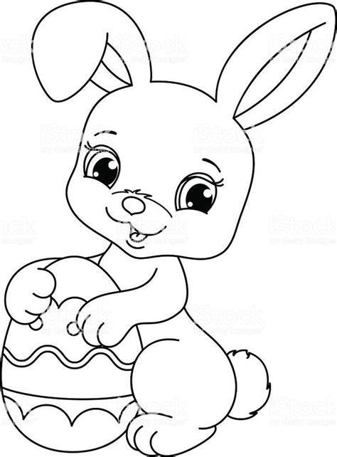 Printable Rabbit Coloring Pages PDF - Coloringfolder.com | Bunny coloring pages, Easter bunny ...