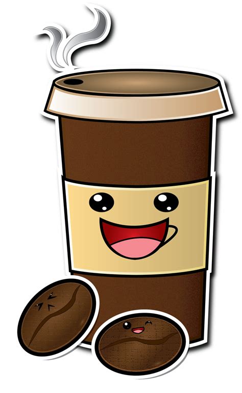 Cute Cartoon Coffee Cup Drawing | Coffee cup drawing, Coffee cartoon, Coffee drawing