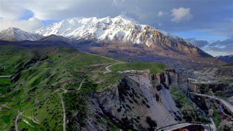 Aerial Drone Shot of Mountain Landscape in Utah Stock Video Footage - Storyblocks