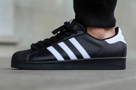 adidas Superstar - Black - White - SneakerNews.com