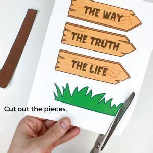 Way Truth and Life | John 14:1-14 - Bible Crafts and Activities