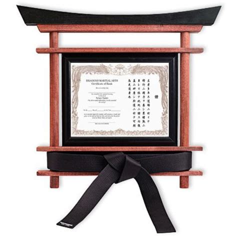 Martial Arts Belt Display - Single Belt - Kataaro