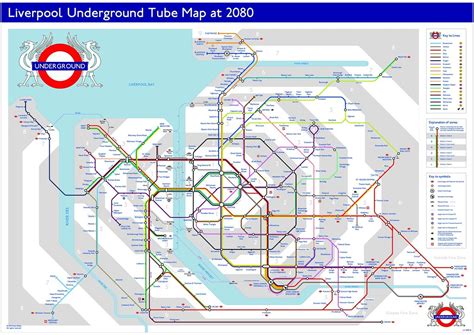 LIVERPOOL UNDERGROUND TUBE MAP AT 2080 | Liverpool Undergrou… | Flickr