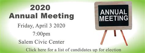 2018 annual meeting banner | SalemVA Credit Union