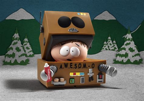 South Park A.W.E.S.O.M.-O Medium Figure - Kidrobot