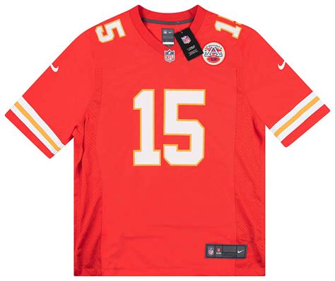 2017-23 Kansas City Chiefs Mahomes #15 Nike Game Home Jersey (L)