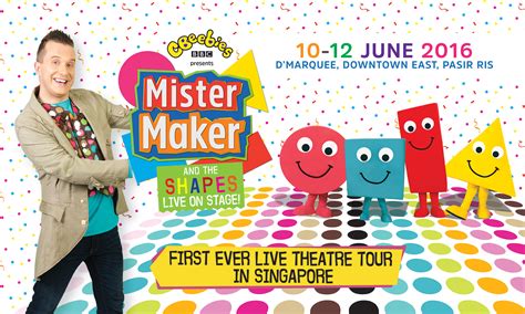 [DarrenBloggie Giveaway] Mister Maker and the Shapes LIVE on Stage for ...