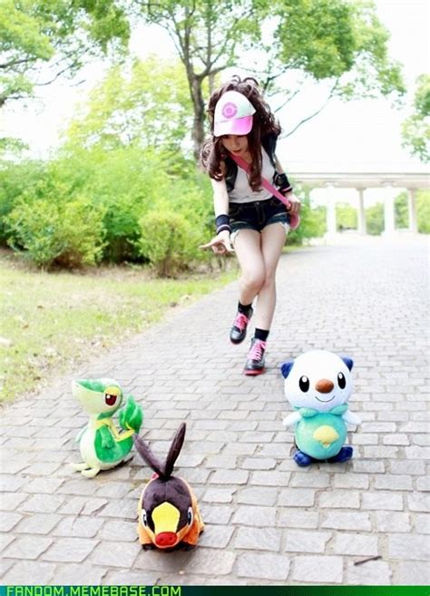 Oshawott, I Choose You! | Pokemon cosplay, Black pokemon, Best cosplay