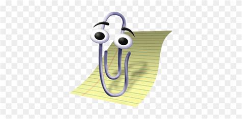 Clippit Microsoft Clippy Free Transparent Png Clipart