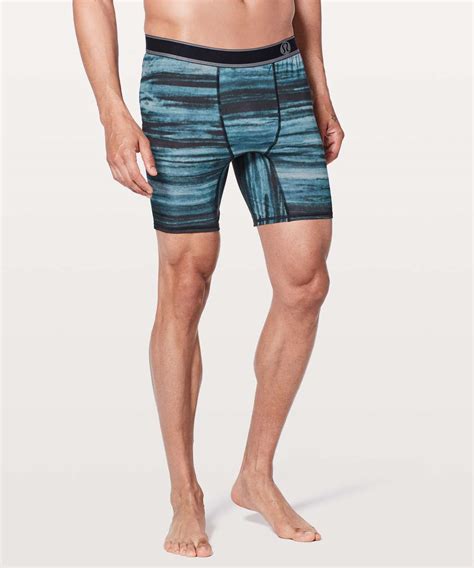 Lululemon Game On Boxer Brief *7.5" - High Tide Multi - lulu fanatics