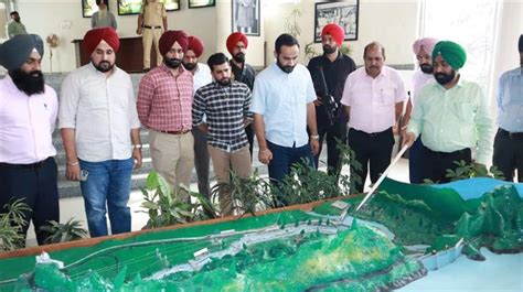 Meet Hayer visits Bhakra-Nangal project, inspects Dam and Reservoir