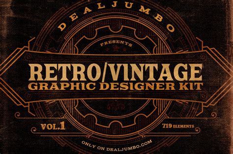 Retro/Vintage Graphic Designer Kit v.1 by hugoo13 on DeviantArt