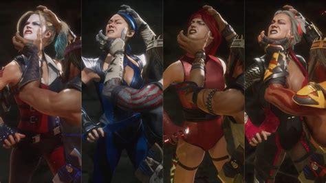 MK11 Ryona：Nightwolf Fatalities and Brutalities on Cassie/Kitana ...