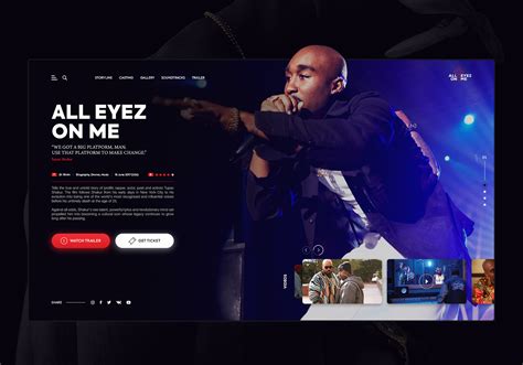 2Pac All Eyez On Me :: Behance