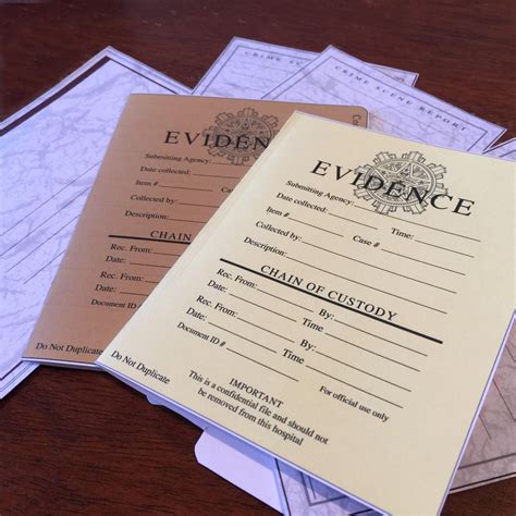 Chain of Evidence, Crime Scene, Investigation Invitation Cards, Detective Theme Party, Pdf ...