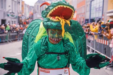 Villach Austria 2023 February Carnival Villach Fasching Participants Annual Parade – Stock ...