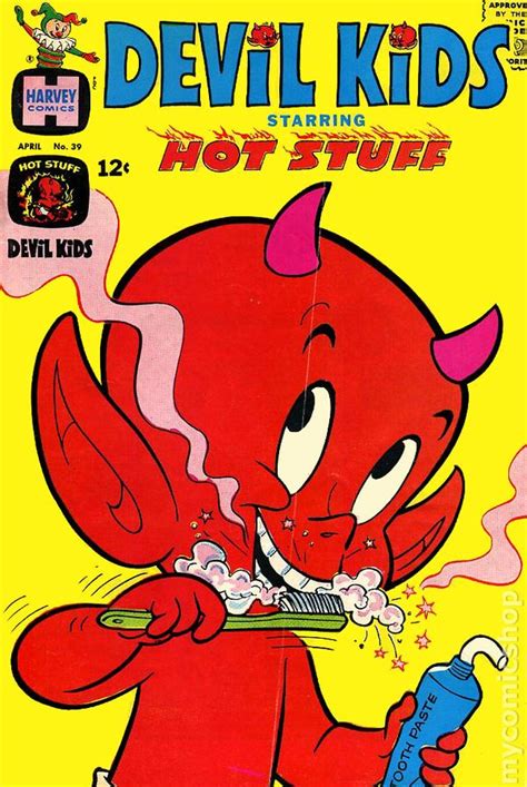 Collections Comics Hot Stuff The Little Devil #156 Cover Key Ring or Necklace Vintage Comic Book ...