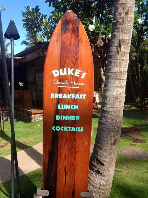 Duke's Restaurant in Maui | Maui vacation, Dukes restaurant, Maui