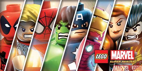 LEGO Marvel Super Heroes Video Game Trailer & Images