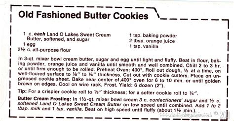 Classic Butter Cookies | The Mid-Century Menu