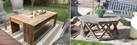 DIY Outdoor Table Ideas With Cool And Convenient Designs