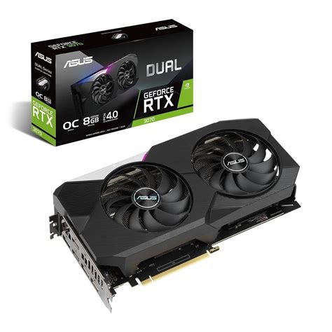 ASUS NVIDIA GeForce RTX 3070 DUAL OC 8GB GDDR6 Graphics Card | Novatech