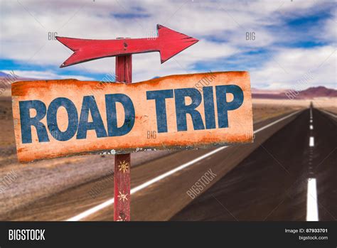 Road Trip Sign Road Image & Photo (Free Trial) | Bigstock