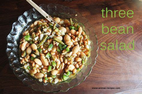 Three Bean Salad - perfect salad for the holidays and goes so well with ...